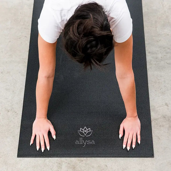 Custom No-Slip Yoga Mat - Lotus Flower