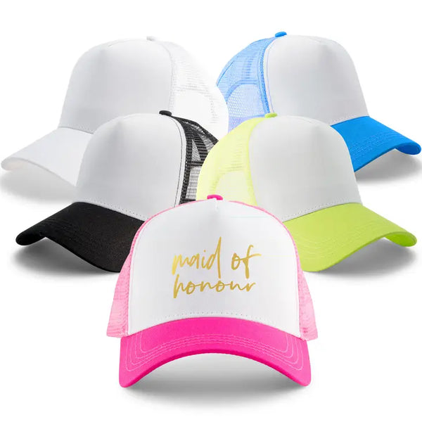 Wedding Party Snapback Trucker Hats - Maid Of Honour