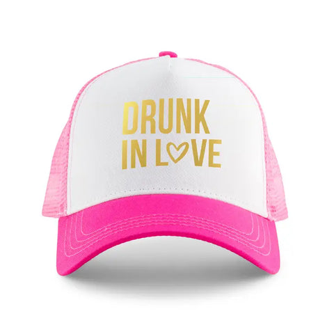 Wedding Party Snapback Trucker Hats - Drunk In Love