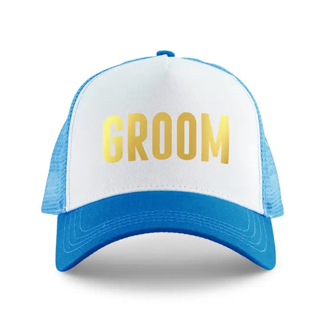 Wedding Party Snapback Trucker Hats - Groom