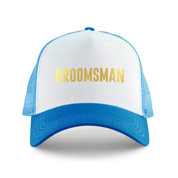 Wedding Party Snapback Trucker Hats - Groomsman