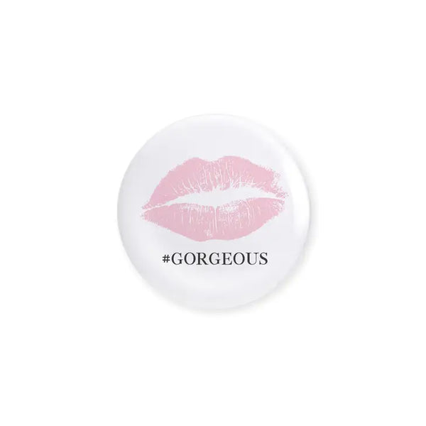 Personalized Bridal Party Wedding Pins - Lips