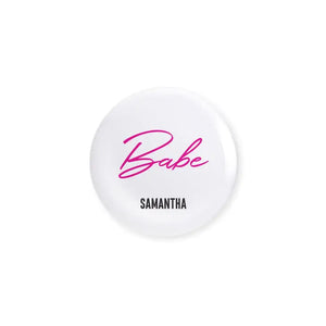 Personalized Bridal Party Wedding Pins - Vegas Babe