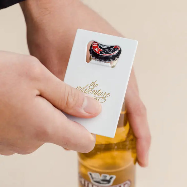 Personalized Metal Credit Card Bottle Opener - Baby Shower