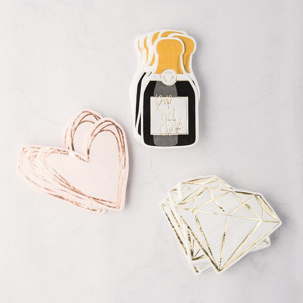 Cute Special Occasion Paper Party Napkin - Heart