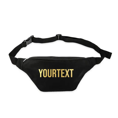 Custom Bachelorette Fanny Pack - Block Font