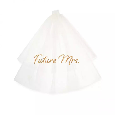 Bachelorette Party Bridal Veil - Future Mrs.