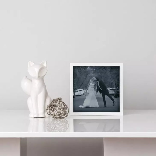 Square Picture Frame - White