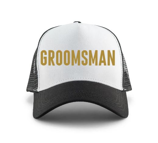 Wedding Party Snapback Trucker Hats - Groomsman