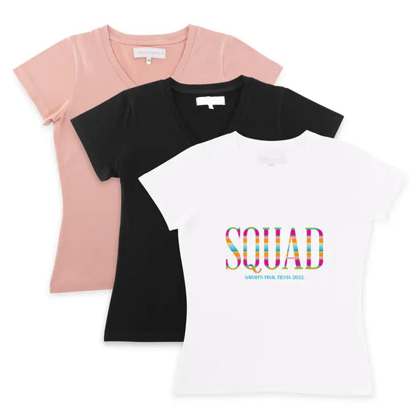 Personalized Bridal Party Wedding T-Shirt - Fiesta Squad