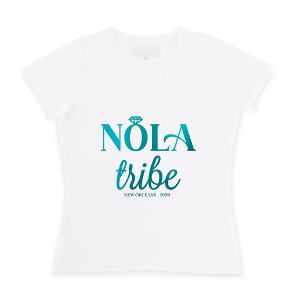 Personalized Bridal Party Wedding T-Shirt - Nola Tribe