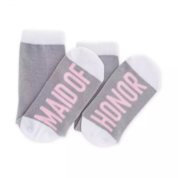 Women's Bridal Party Socks - Maid Of Honor