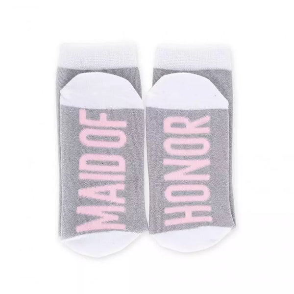 Women's Bridal Party Socks - Maid Of Honor