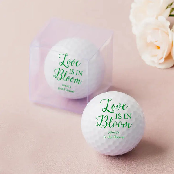 Personalised Golf Ball Wedding Favour - Bridal Shower | More Occasions