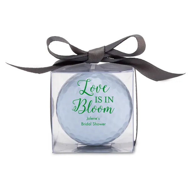 Personalised Golf Ball Wedding Favour - Bridal Shower | More Occasions