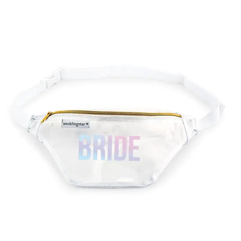 Clear Plastic Fanny Pack - Bride