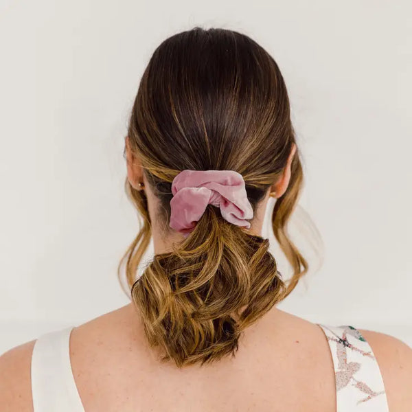 Women's Cute Custom Bridal Party Scrunchie - Bride Tribe