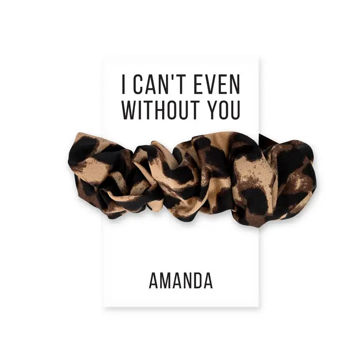 Women's Cute Custom Bridal Party Scrunchie - Can't Even Without You