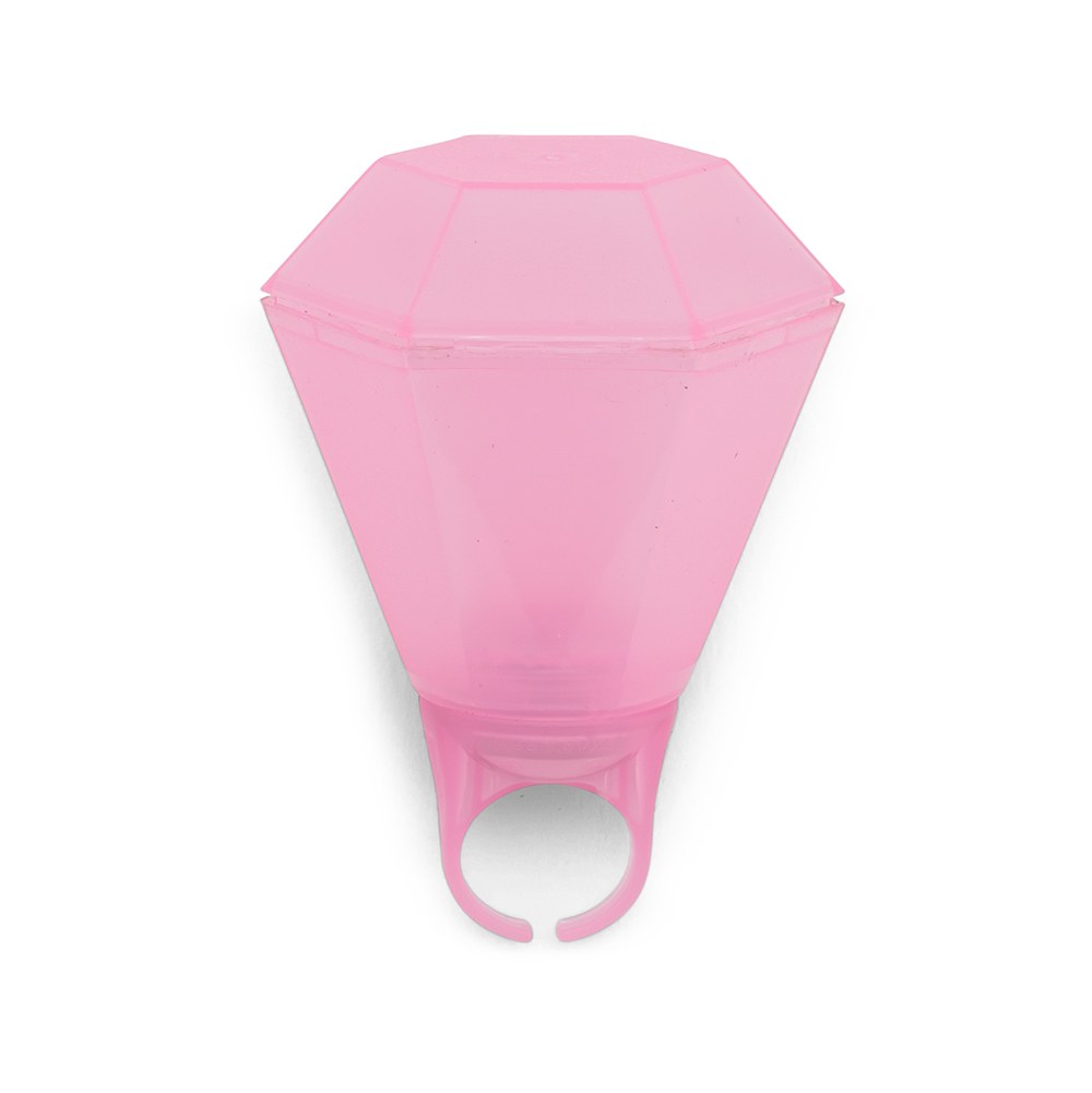 Light Up LED Diamond Ring Shot Glass - Pink