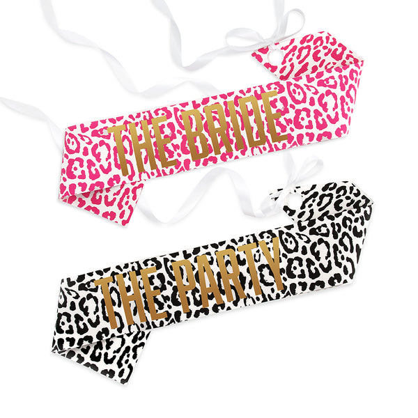 Paper Bachelorette Party Sash - Hot Glam