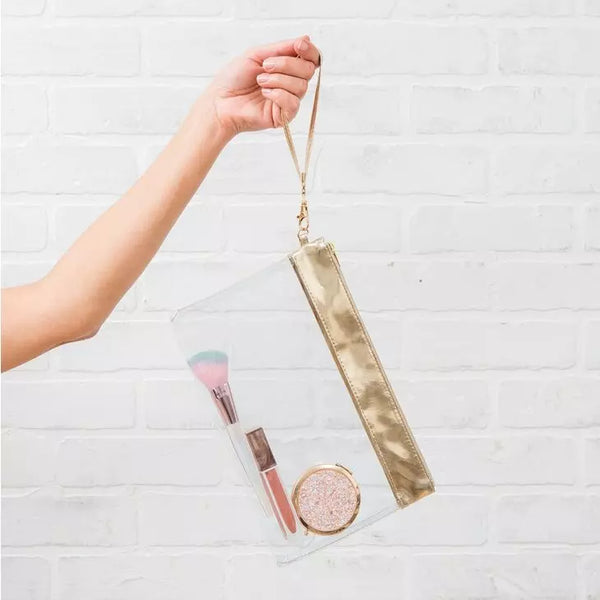 Large Clear Plastic Makeup Bag