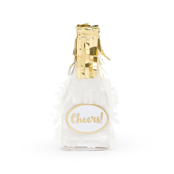 Mini Piñata Favor Box - Champagne Bottle