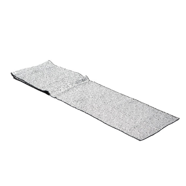 108" Modern Sparkle Sequin Table Runner - Metallic Silver