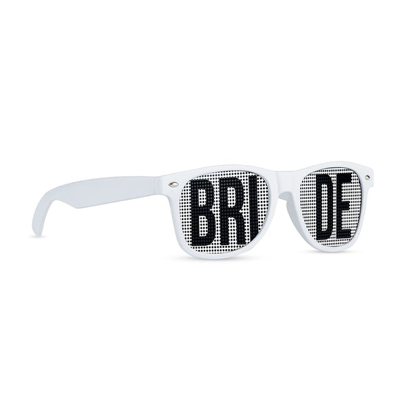 Wedding Party Pinhole Sunglasses - Bride