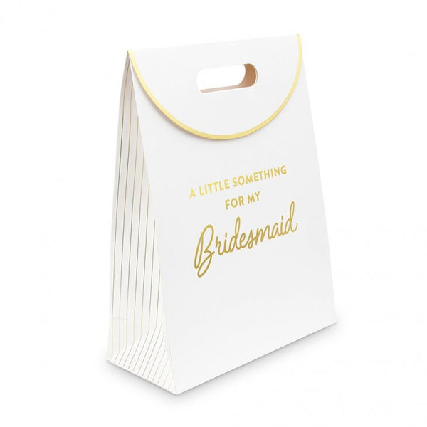 Paper Gift Bag With Handles - For My Bridesmaid