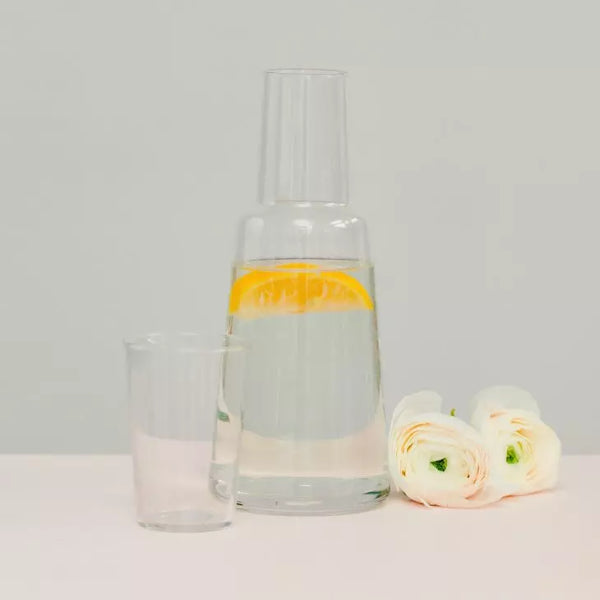 Bedside Water Carafe And Glass Set