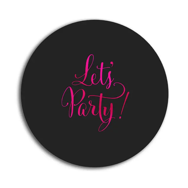 Personalized Paper Coasters - Round - Bachelorette