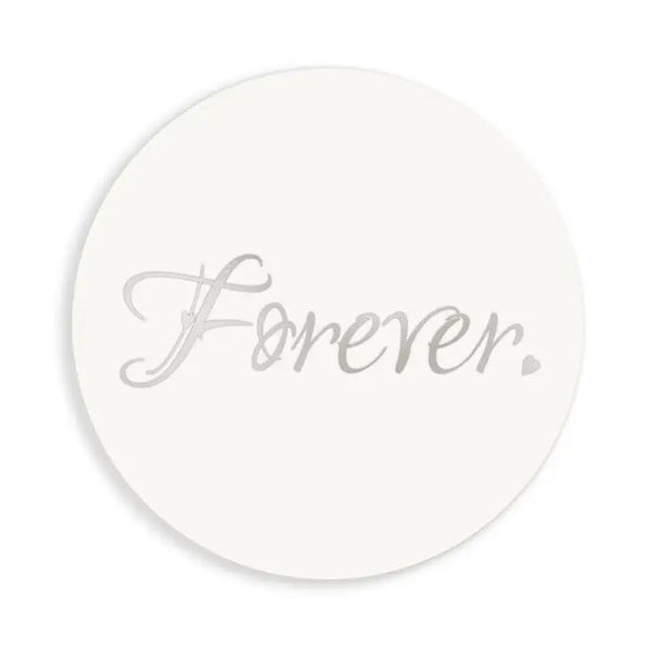 Personalized Paper Coasters - Round - Bridal Shower