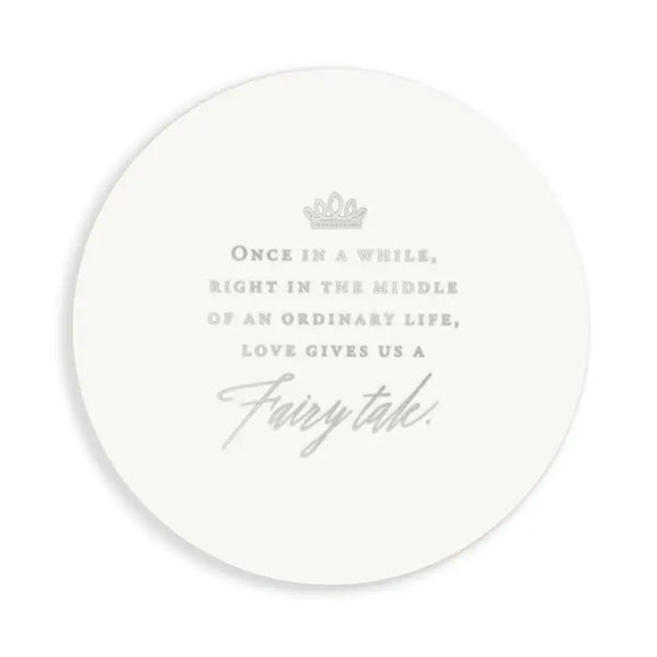 Personalized Paper Coasters - Round - Wedding