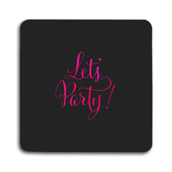 Personalized Paper Coasters - Square - Bachelorette