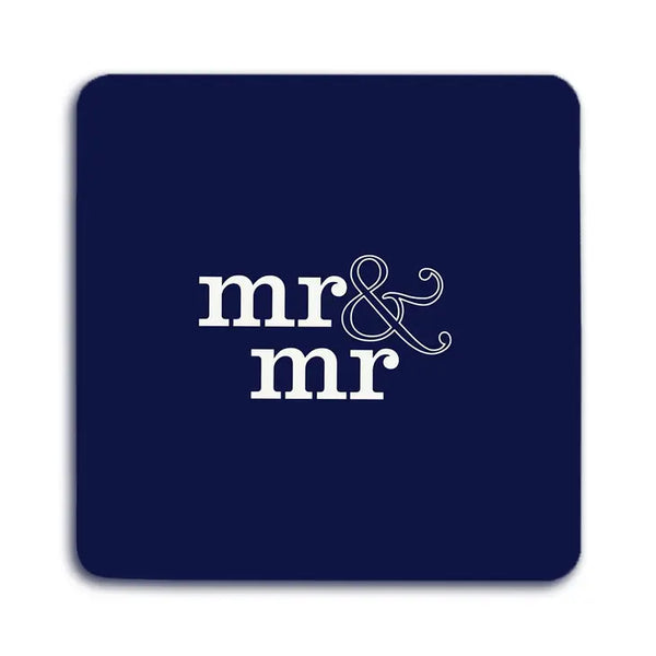 Personalized Paper Coasters - Square - Same Sex