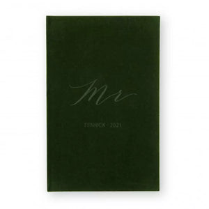 Personalized Velvet Vow Pocket Notebook - Mr