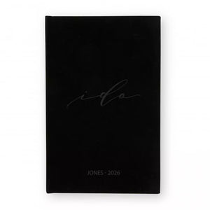 Personalized Velvet Vow Pocket Notebook - I Do