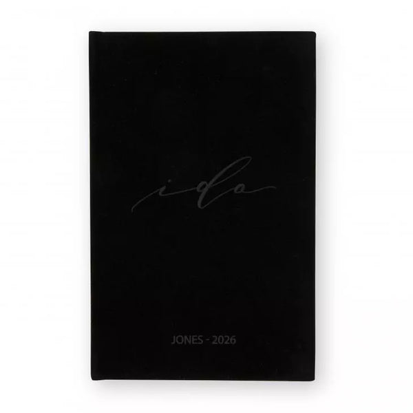 Personalized Velvet Vow Pocket Notebook - I Do