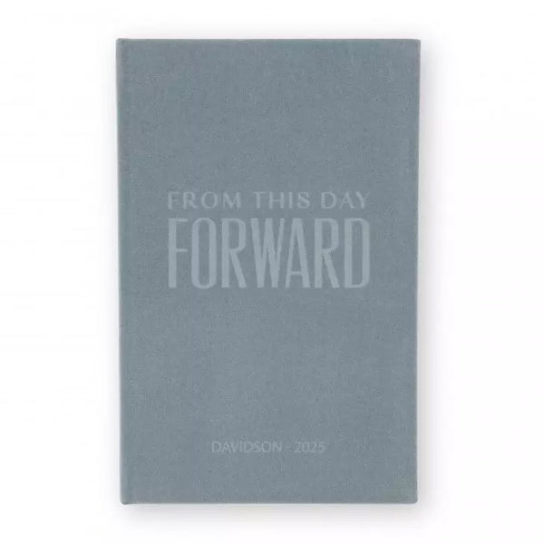 Personalized Velvet Vow Pocket Notebook - From This Day Forward