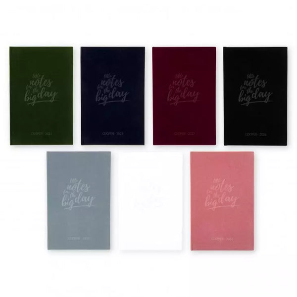 Personalized Velvet Vow Pocket Notebook - Little Notes