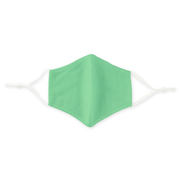 Adult Reusable, Washable 3 Ply Cloth Face Mask With Filter Pocket - Mint Green