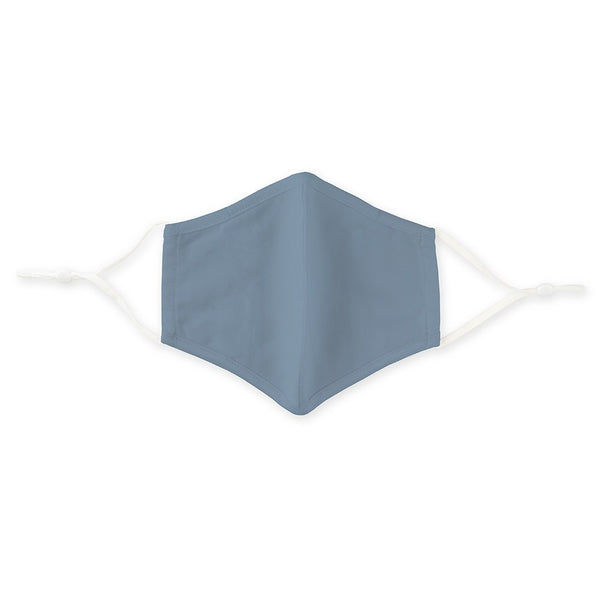 Adult Reusable, Washable 3 Ply Cloth Face Mask With Filter Pocket - Powder Blue