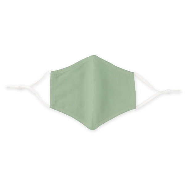 Adult Reusable, Washable 3 Ply Cloth Face Mask With Filter Pocket - Sage Green