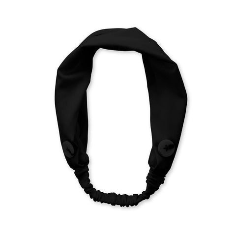 Adult Face Mask Headband Holder - Black