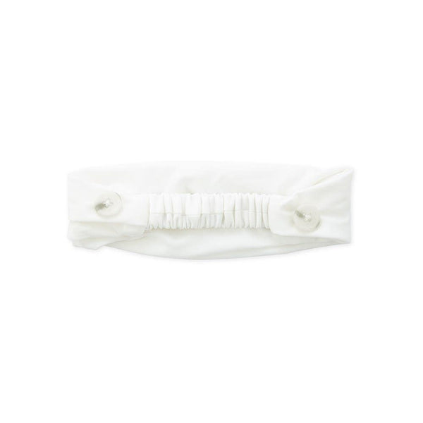 Kids Face Mask Headband Holder - White