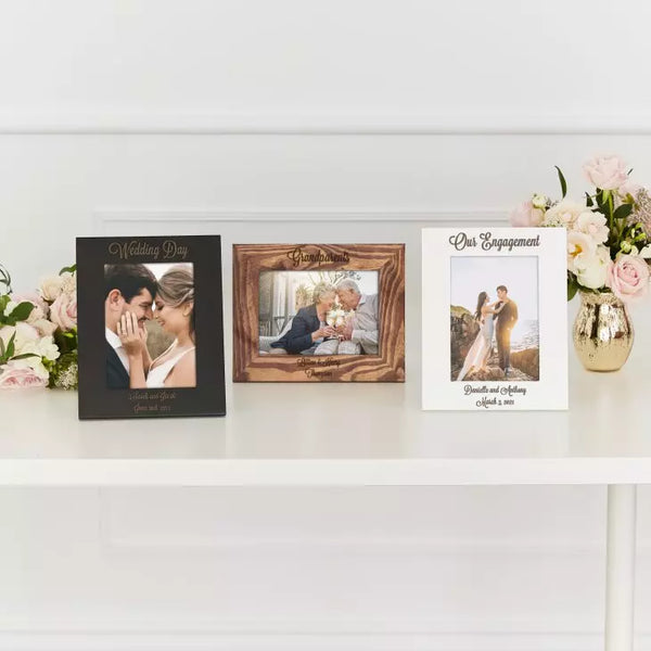 Personalized Wooden 5” x 7” Picture Frame - Forever In Our Hearts