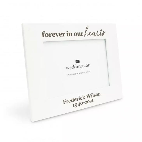 Personalized Wooden 5” x 7” Picture Frame - Forever In Our Hearts