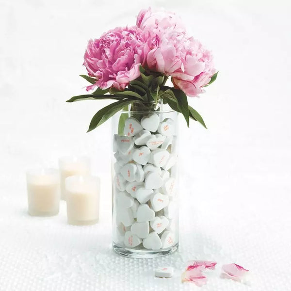 Personalized Glass Cylinder Vase - Custom Text