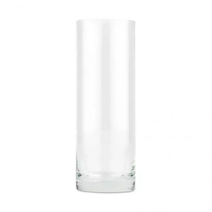 Personalized Glass Cylinder Vase - Custom Text