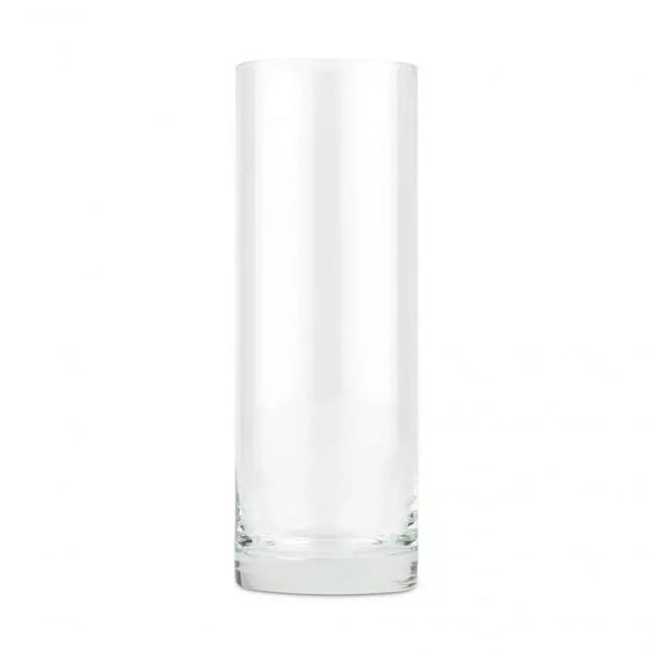 Personalized Glass Cylinder Vase - Custom Text